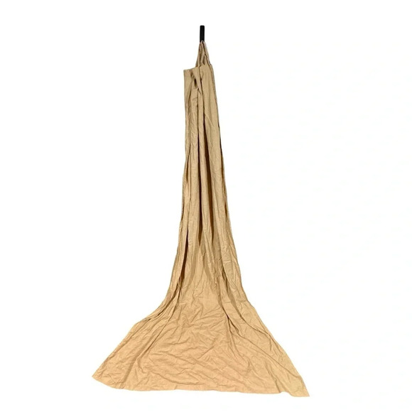 Pottery Barn Linen Cotton Unlined Tab Top 54 x 96” Single Curtain Panel - Picture 3 of 6